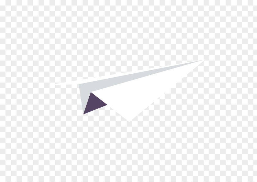 Vector Hand Origami Airplane Paper Plane PNG