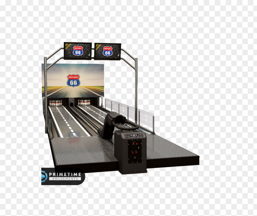 Bowling Lane Alley Highway Game U.S. Route 66 PNG
