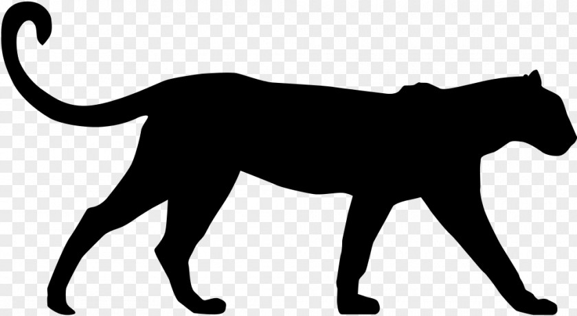 Leopard Black Panther Cat Cougar Clip Art PNG