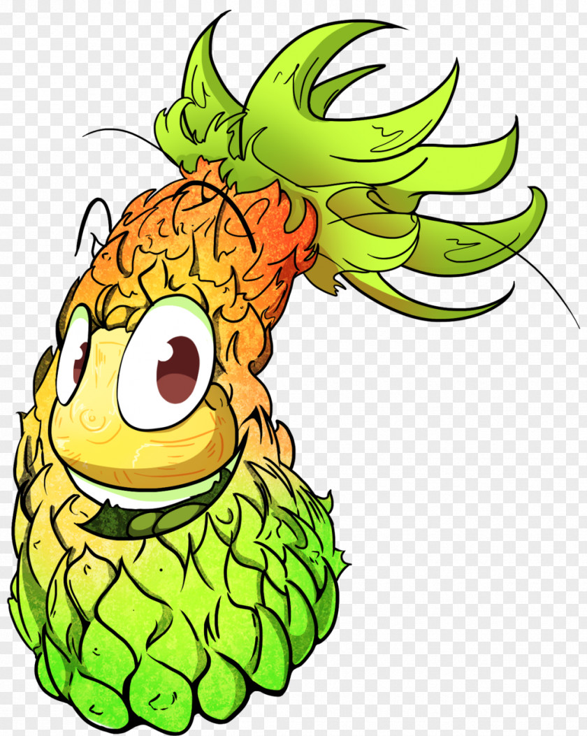 Pineapple Flowering Plant Cartoon Fruit Clip Art PNG