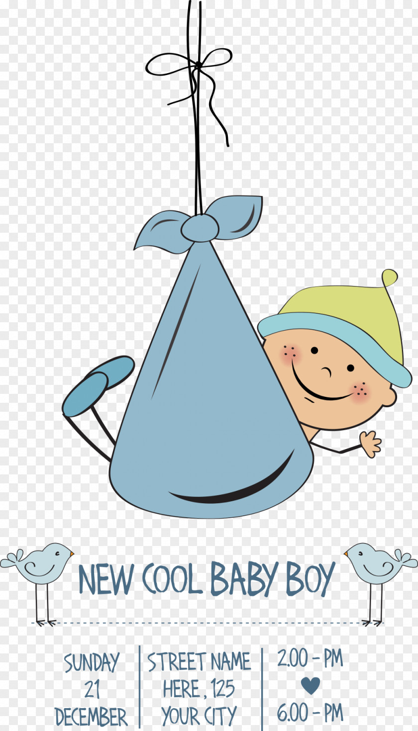 Vector Cute Baby Infant Shower Cuteness PNG