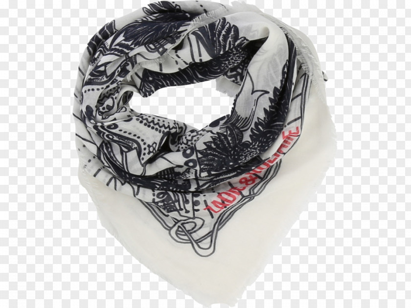 Zadig & Voltaire Scarf Foulard French PNG