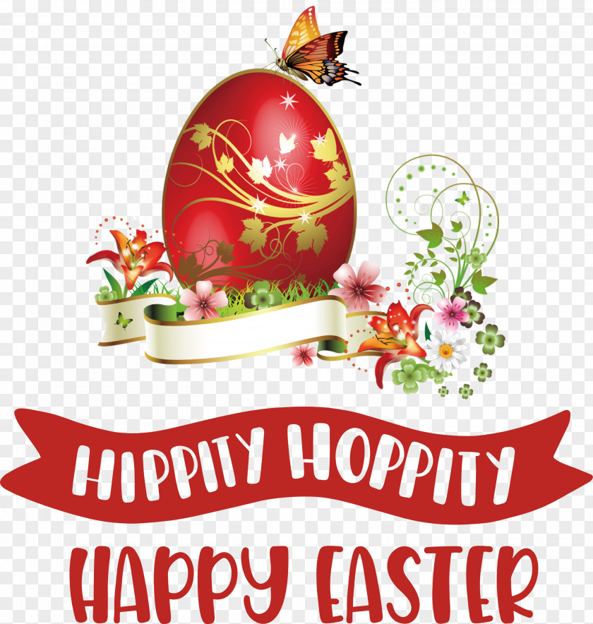 Hippity Hoppity Happy Easter PNG