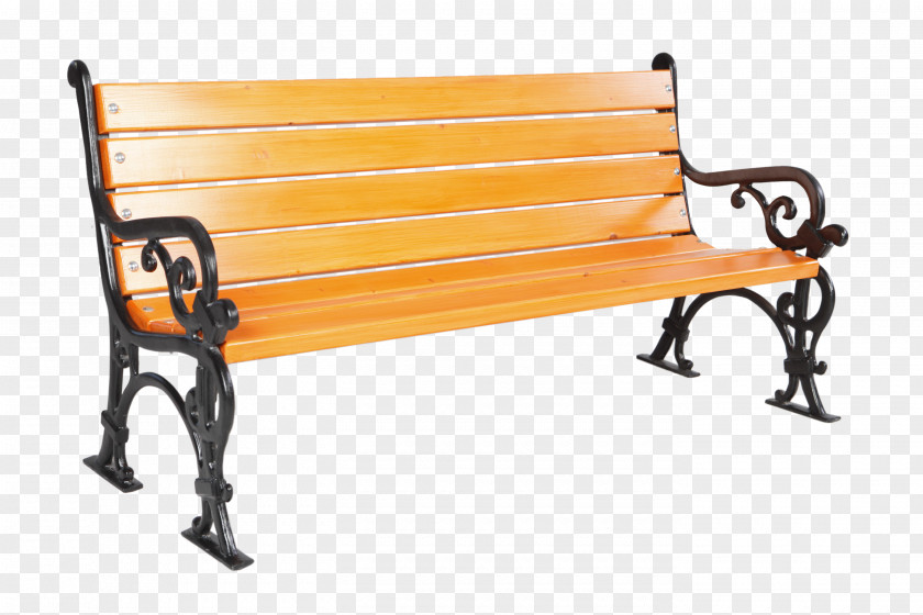 Park Bench Garden Table Furniture PNG
