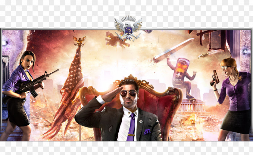 Saints Row 3 Art IV Row: The Third Gat Out Of Hell Grand Theft Auto V PNG