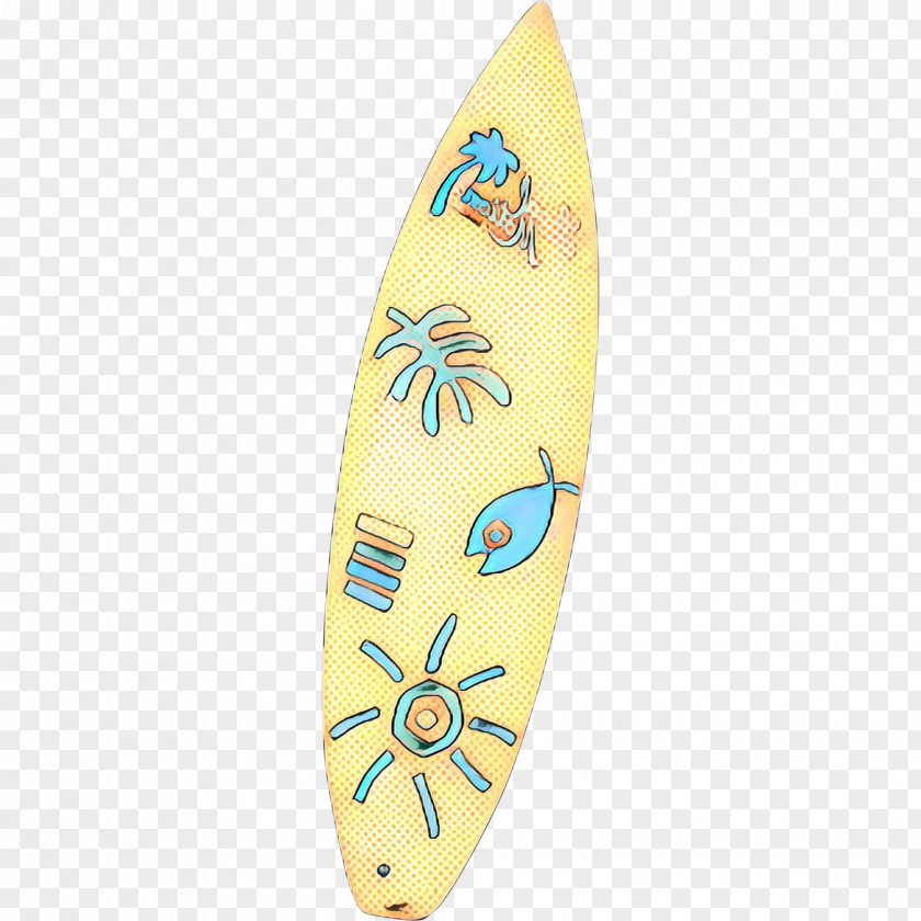 Surfboard Yellow PNG