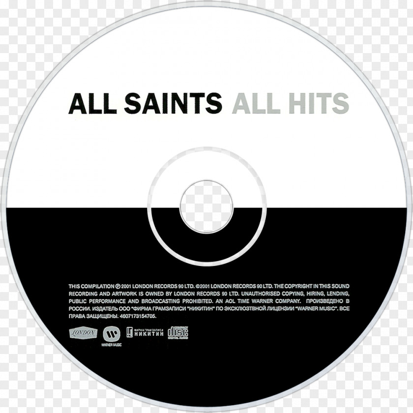 All Saints Compact Disc This Is Acting Hits Album PNG