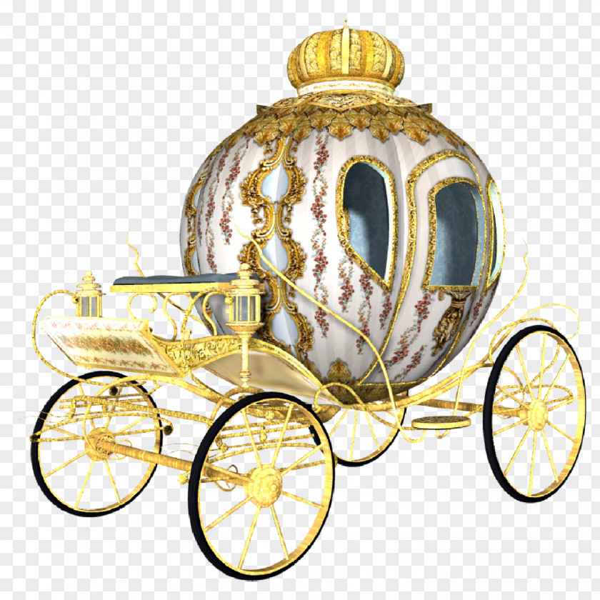 Carriage Cinderella Disney Princess PNG