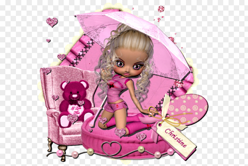 Doll Toddler Pink M PNG