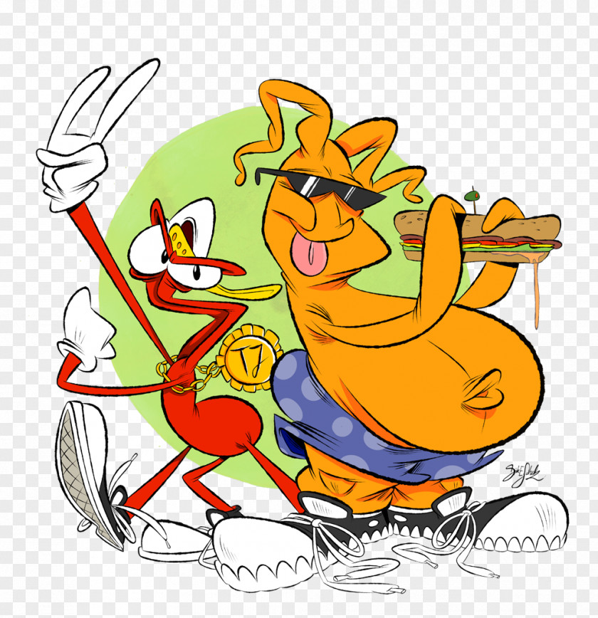 Galvatron ToeJam & Earl In Panic On Funkotron Clip Art Illustration Image PNG