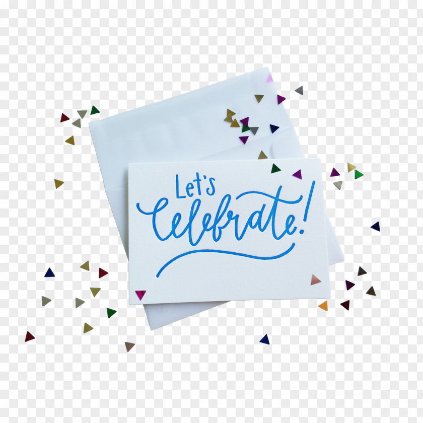Celebrate Greeting & Note Cards Paper Party Birthday Gift PNG