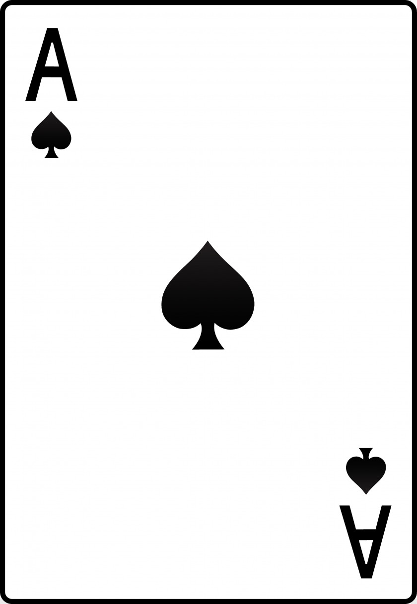 Deck Cliparts Ace Of Spades Playing Card Hearts Clip Art PNG