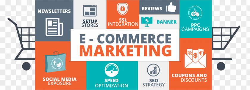 Ecommerce Digital Marketing E-commerce Business Services PNG