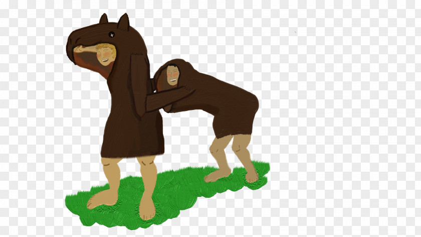 Headless Horseman Horse Costume Pony Pet Clip Art PNG