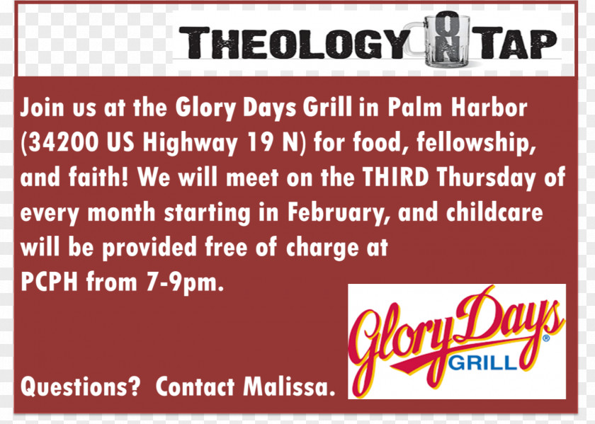 Line Banner Brand Logo Glory Days Grill PNG