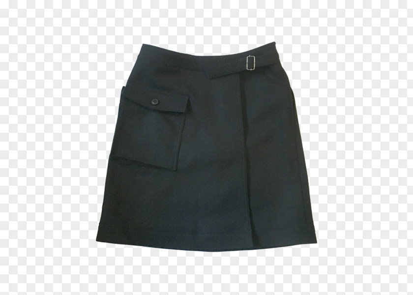 Mini Skirt Skort Black M PNG