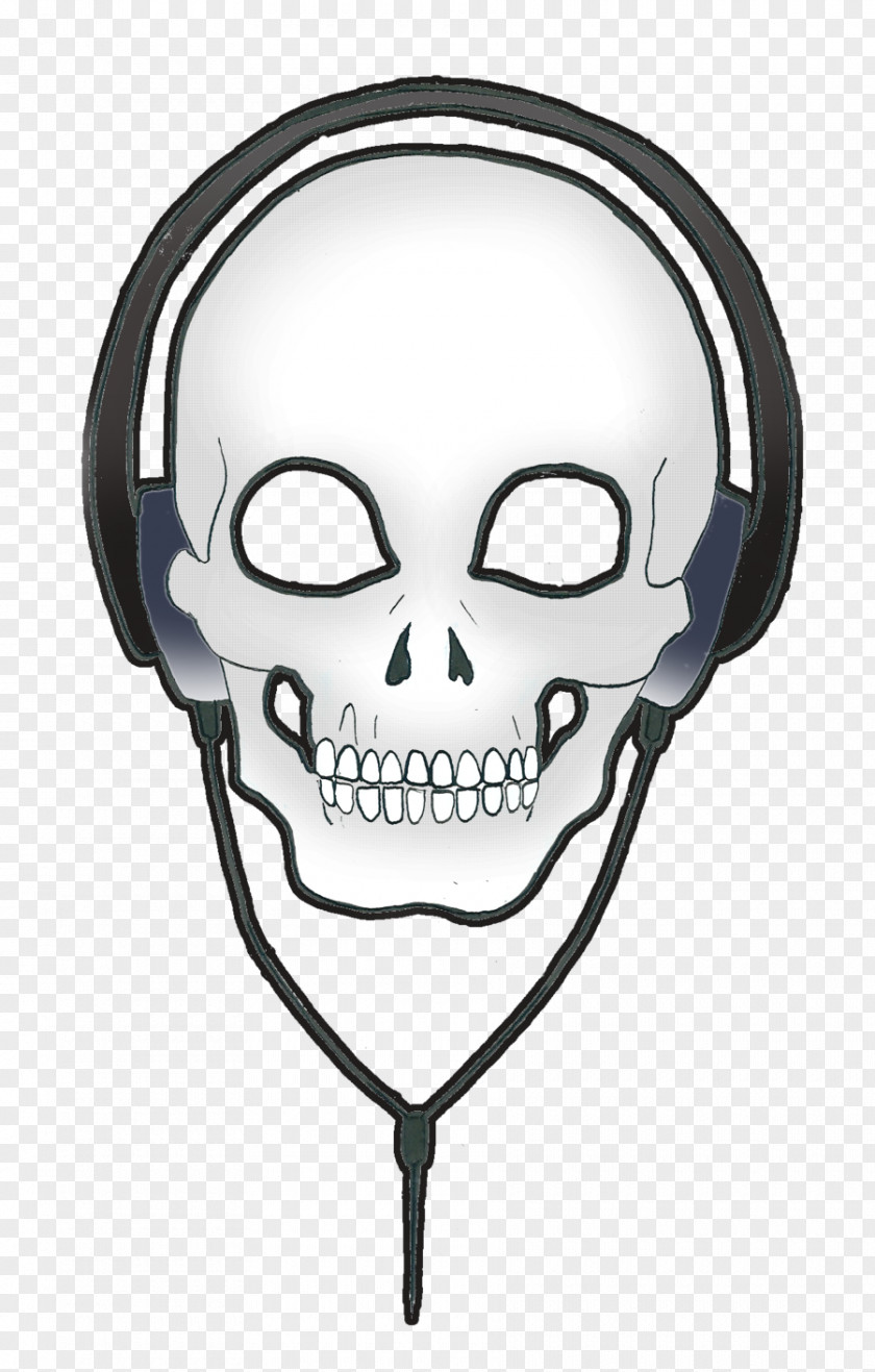 Skull Desktop Wallpaper Headphones Jaw Computer PNG