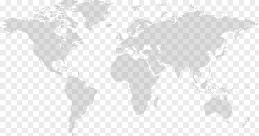 World Map Black And White Product Pattern PNG