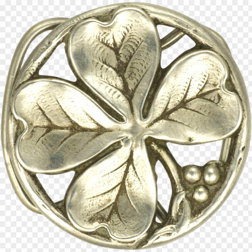 Clover Body Jewellery Silver Metal Bronze PNG