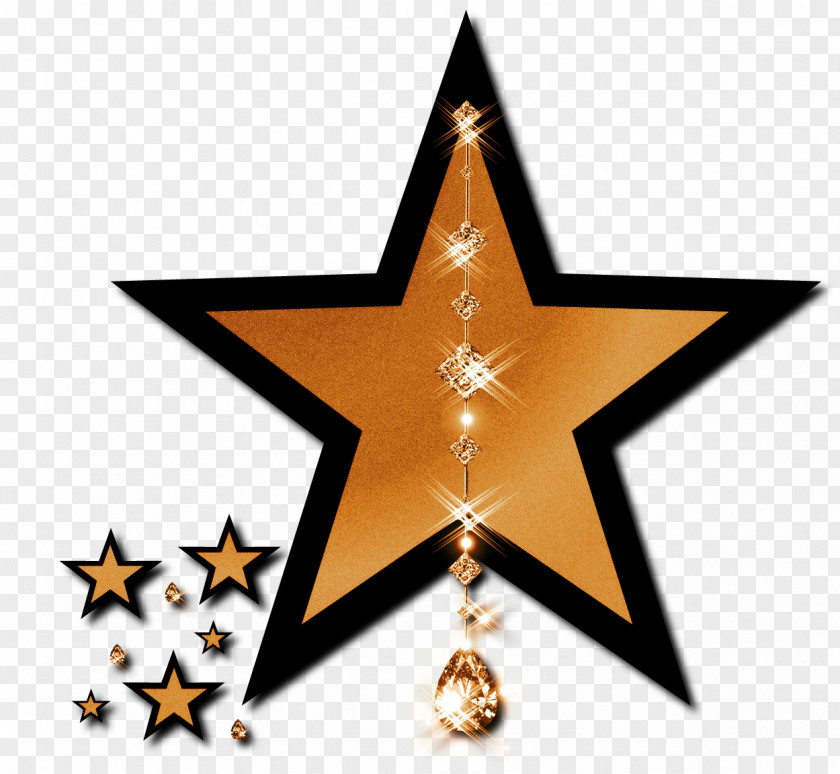 Gold Star Clipart Light Clip Art PNG
