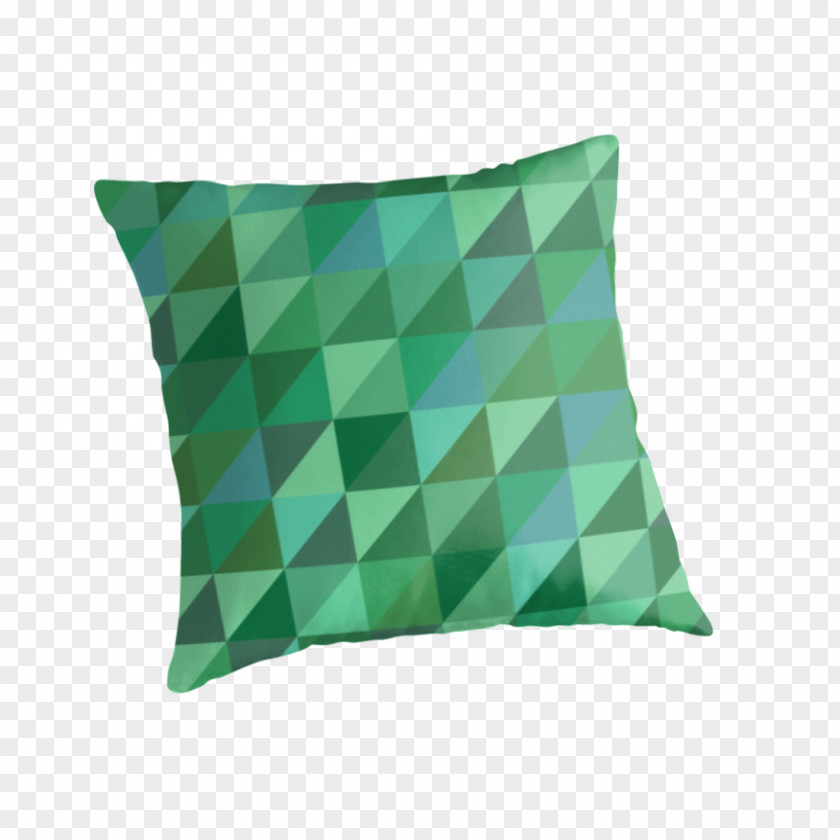 Triangle Mosaic Throw Pillows Cushion Pattern PNG