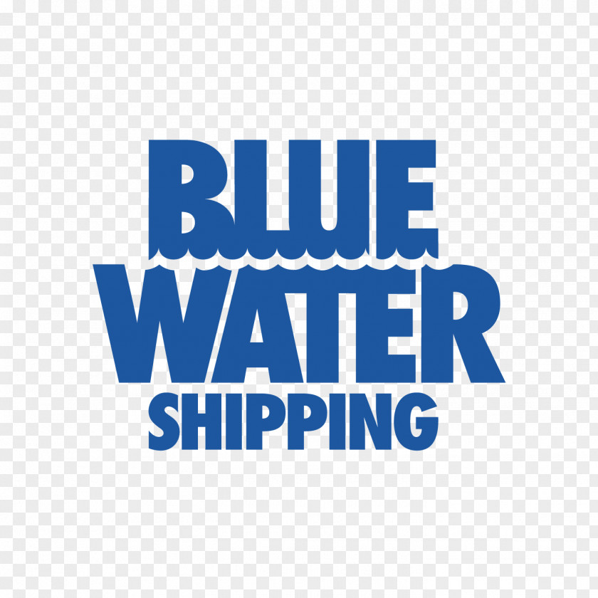 Water Logo Blue Shipping Organization Cargo PNG