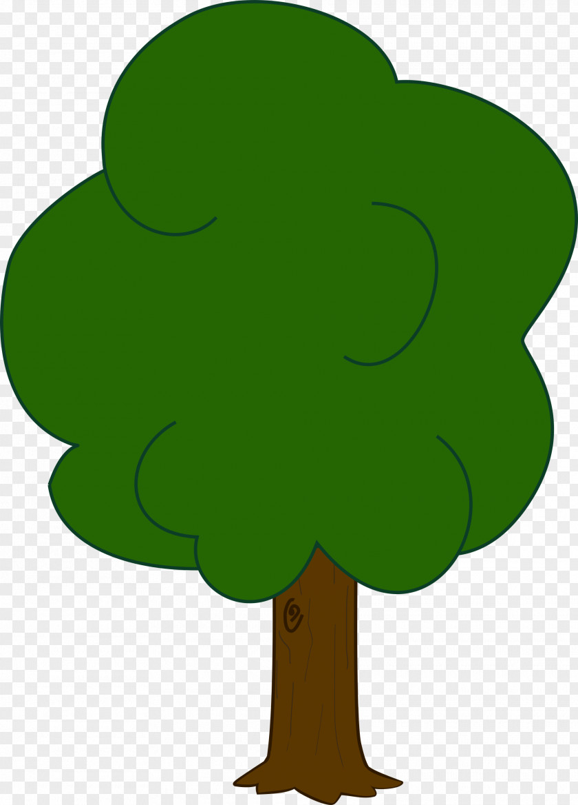 Cartoon Tree Oak Clip Art PNG