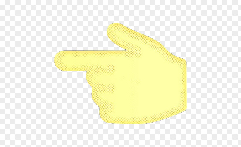 Gesture Personal Protective Equipment Yellow Finger Hand Thumb Glove PNG