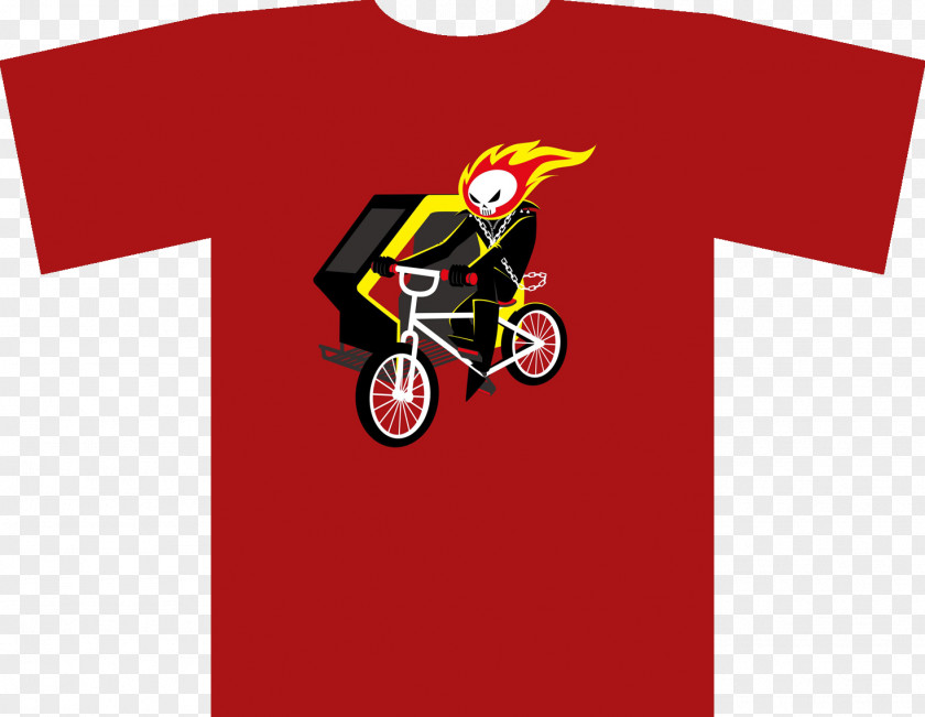 Ghost Rider T-shirt Graphic Design PNG