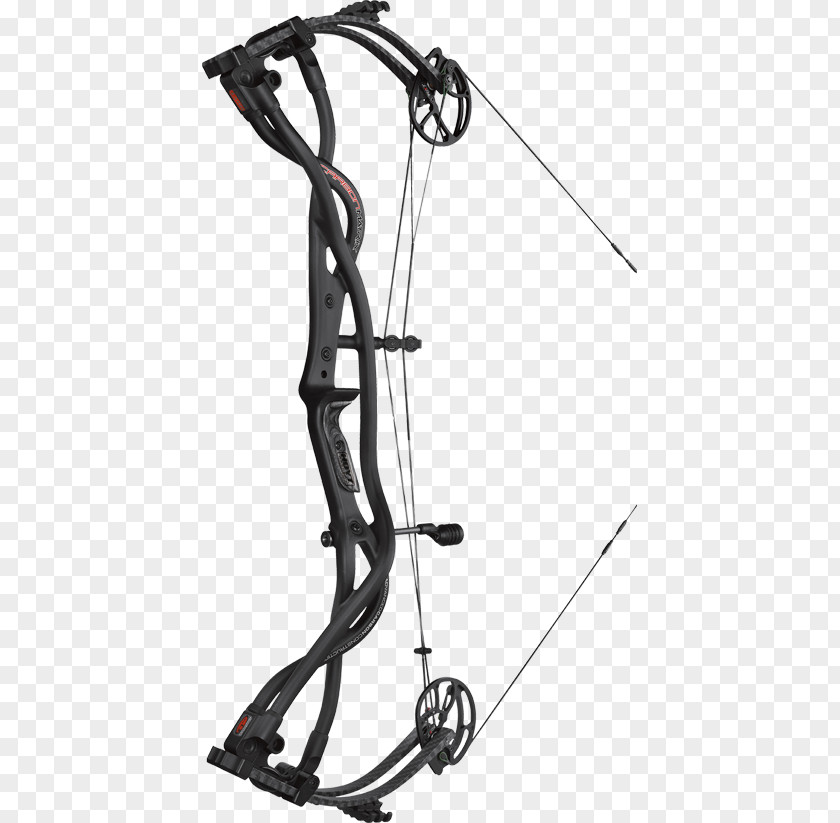 Hoyt Compound Bow And Arrow Archery Bows Carbon PNG