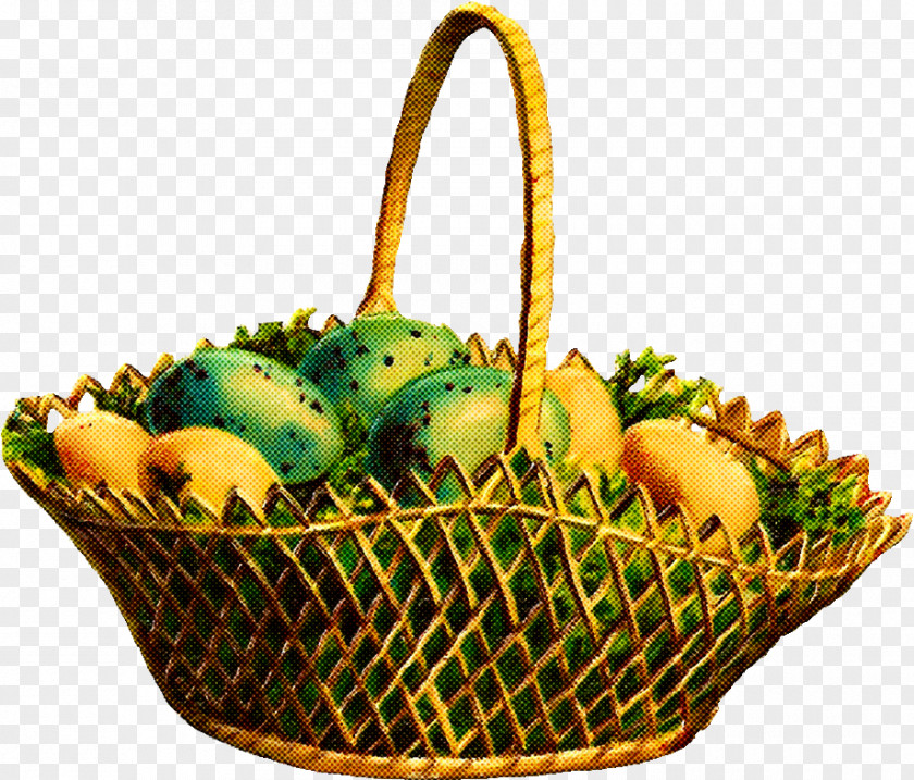 Storage Basket Gift Wicker Food PNG