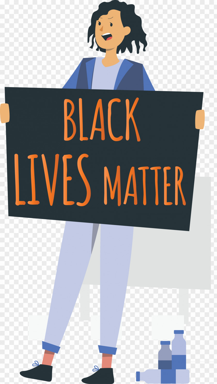 Black Lives Matter STOP RACISM PNG