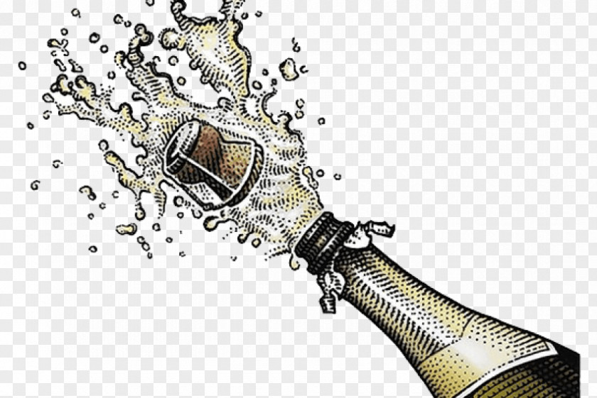 Champagne White Wine Sparkling Chardonnay PNG