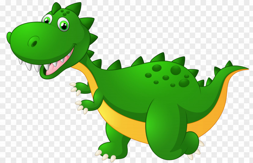 Cute Dragon Cartoon Clipart Image Dinosaur Clip Art PNG