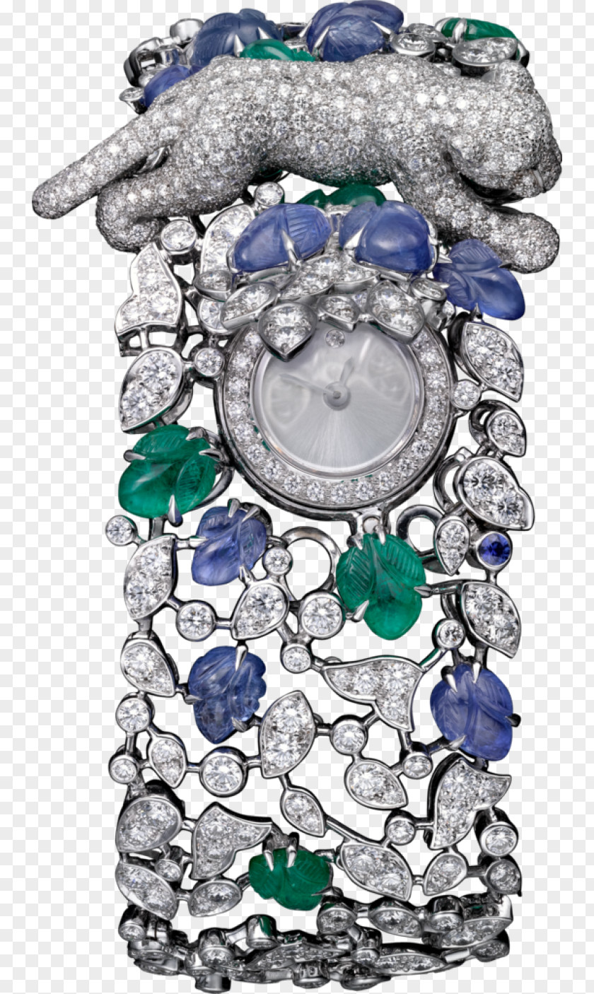 Direct Sunlight Cartier Jewellery Sapphire Watch Emerald PNG
