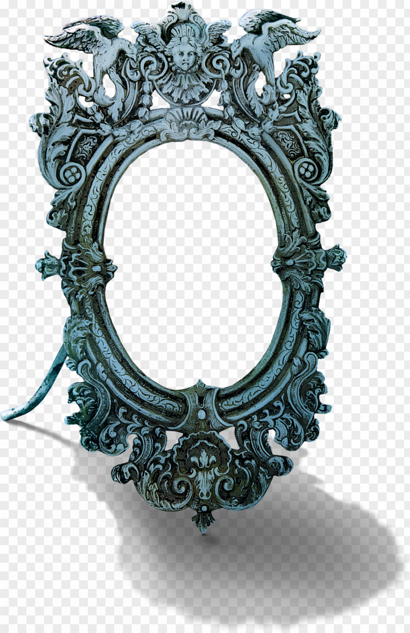 European Mirror Oil Painting Reproduction Picture Frame PNG