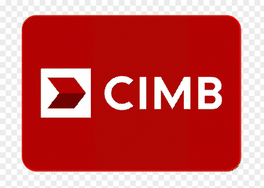 Signage Label Bank Icon Bankers Cimb PNG