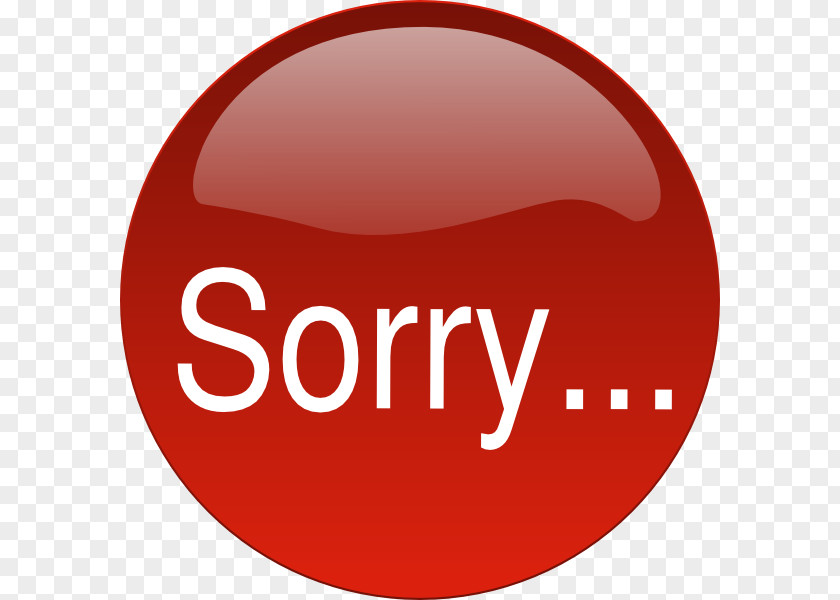 Sorry Royalty-free Clip Art PNG