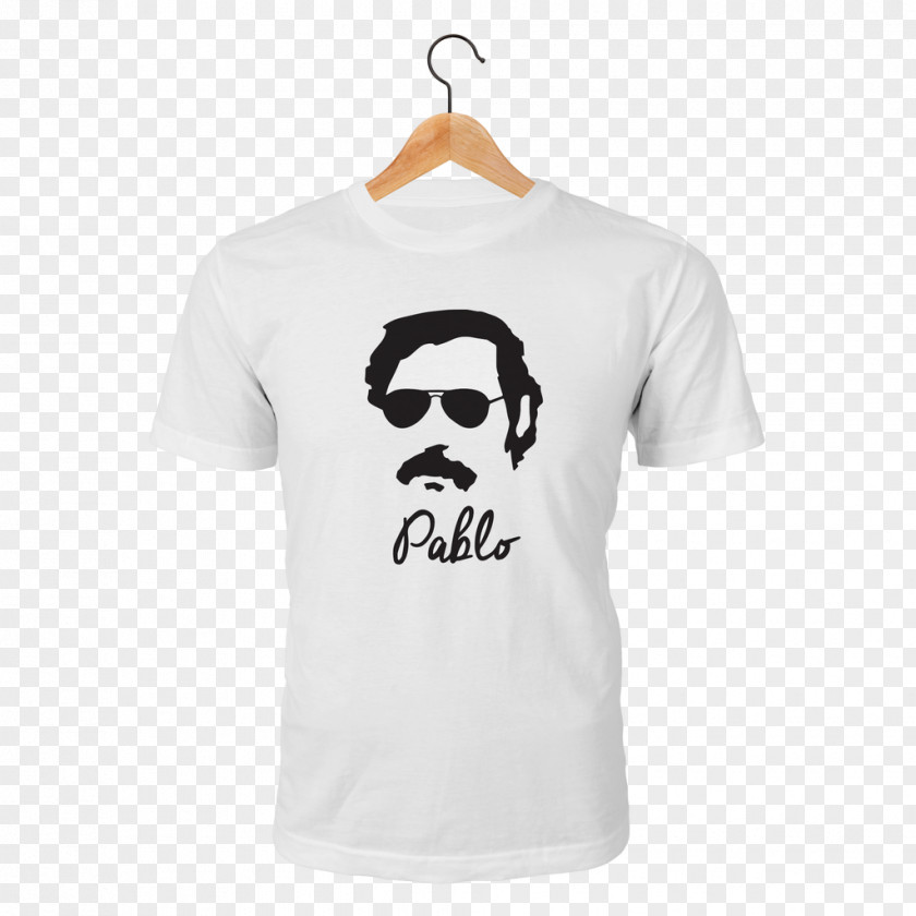 T-shirt Pablo Escobar Sleeve Neck PNG