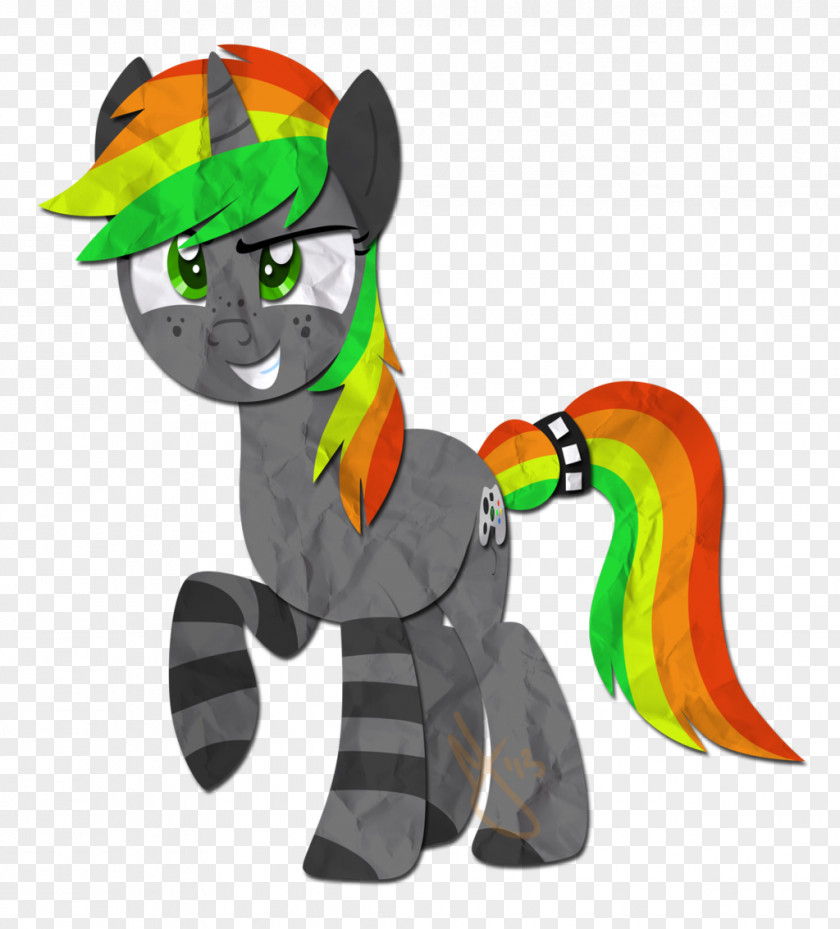 Cat Pony Horse Ring Runner Art PNG