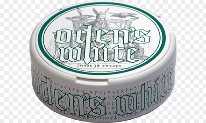 Doublemint Sugar Free Mint Snus Oden's Chewing Tobacco Nicotine PNG