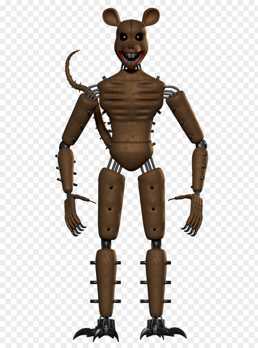 Nightmare Foxy Five Nights At Freddy's 2 3 Freddy's: Sister Location Rat Endoskeleton PNG