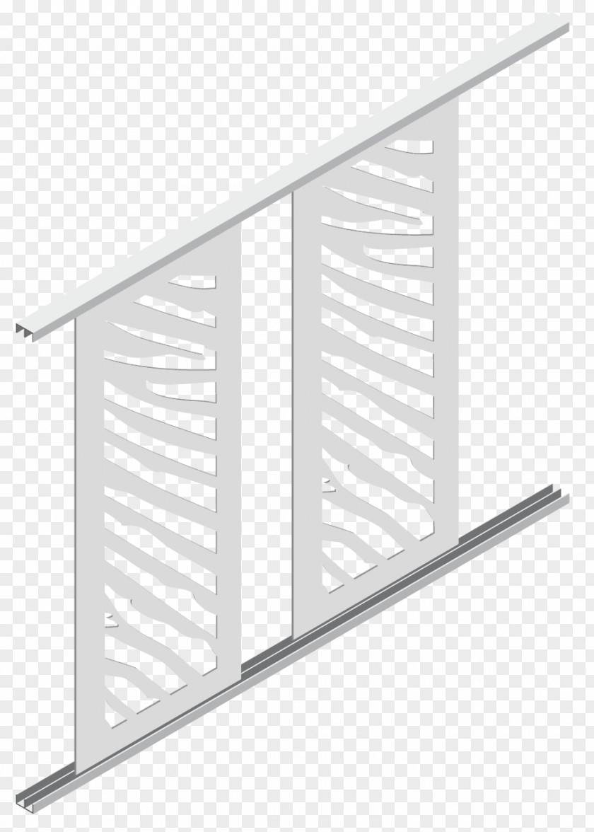 Perforated Window Line Angle PNG
