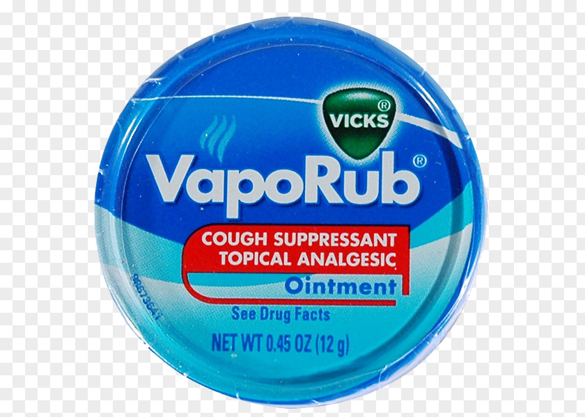 Vicks Vaporub VapoRub Pharmaceutical Drug Common Cold Topical Medication PNG