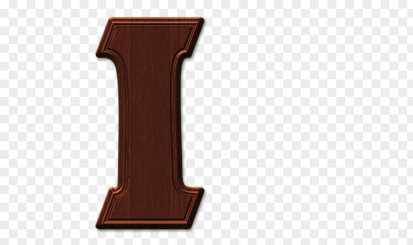 Wooden Alphabet Letter Tree Font PNG