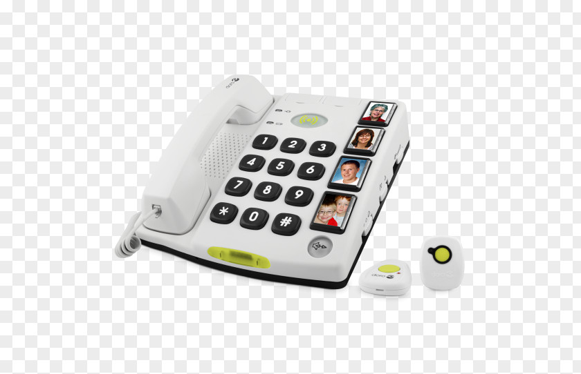 Doro Secure 580 Home & Business Phones DORO Care SecurePlus Telephone PNG