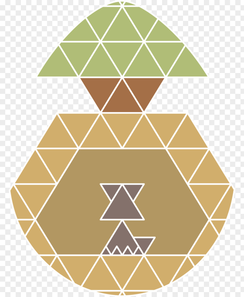 Pet House Triangle Pattern PNG