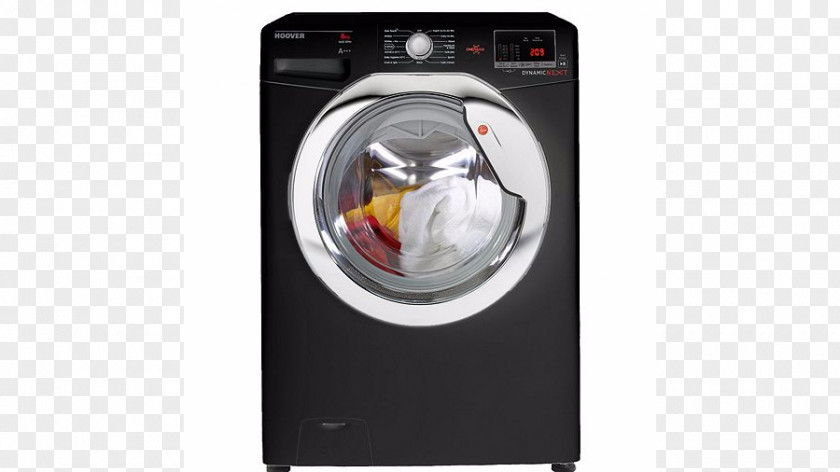 Selfservice Laundry Washing Machines Hoover Machine Dynamic Next DXOA 49 PNG