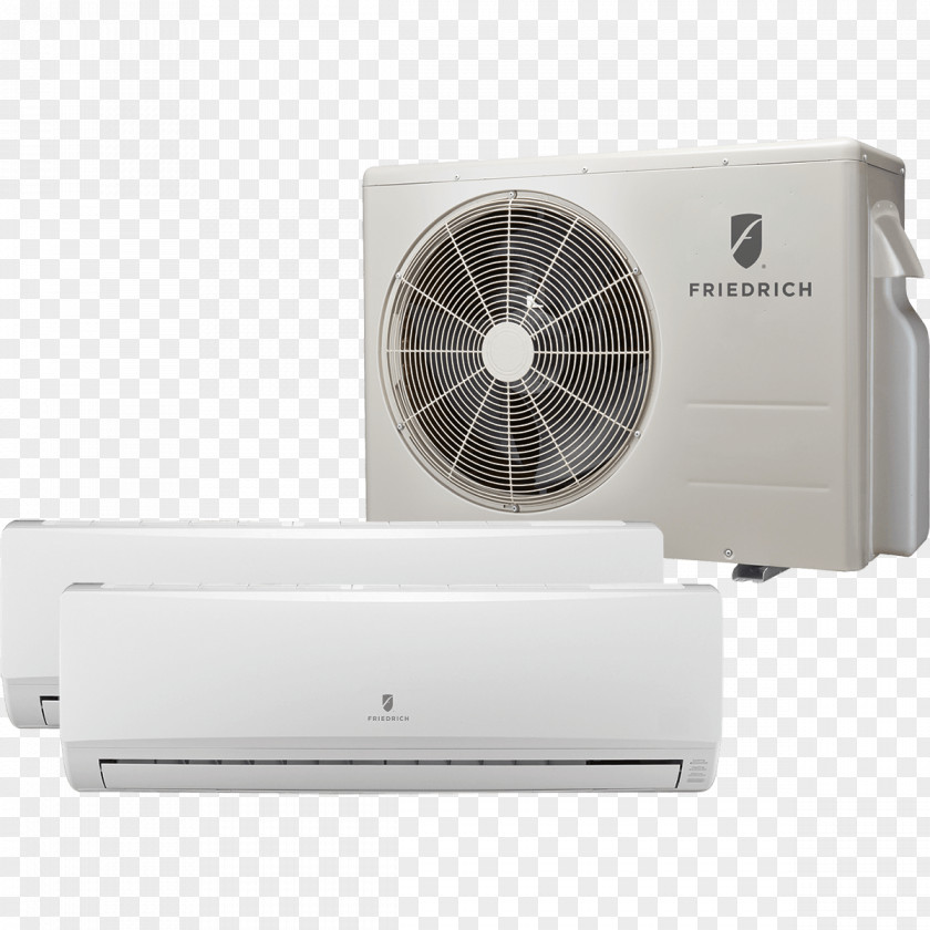 Split Air Conditioner Humidifier Friedrich Conditioning British Thermal Unit Seasonal Energy Efficiency Ratio PNG
