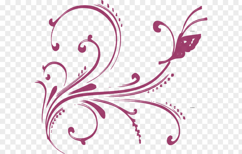 Butterfly Border Clip Art PNG